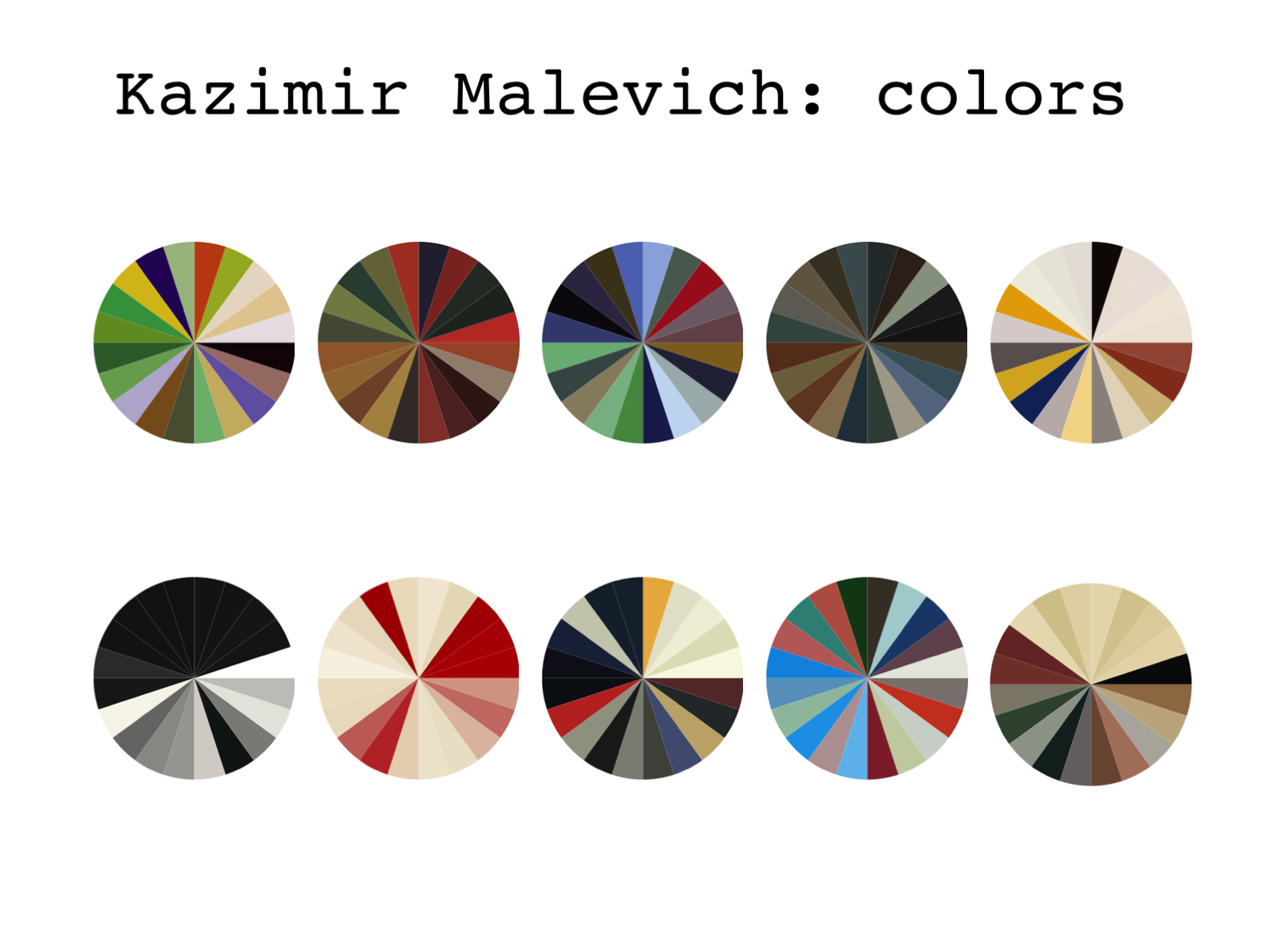 Malevich colors