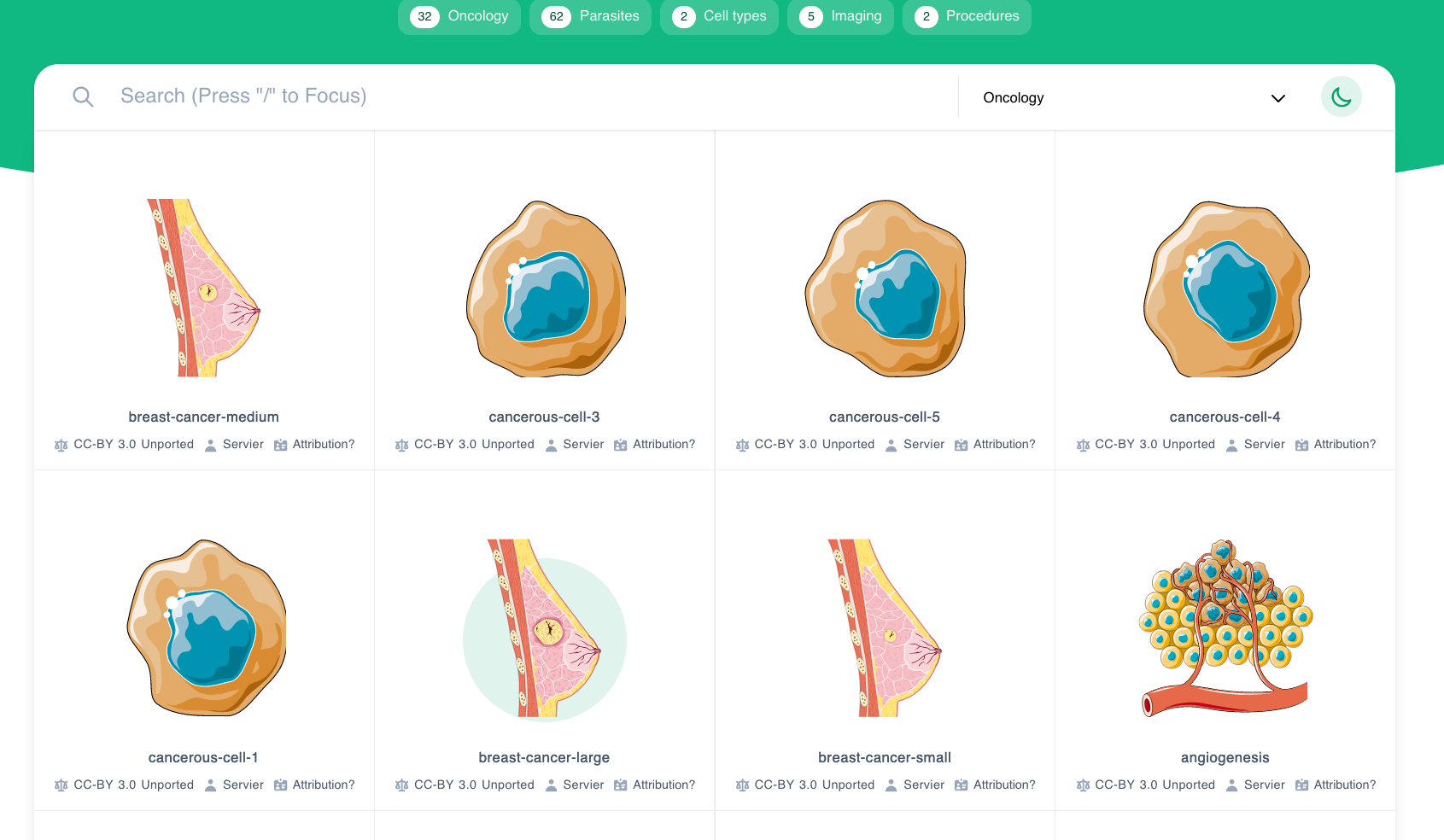 bioicons - same look as SmartServier